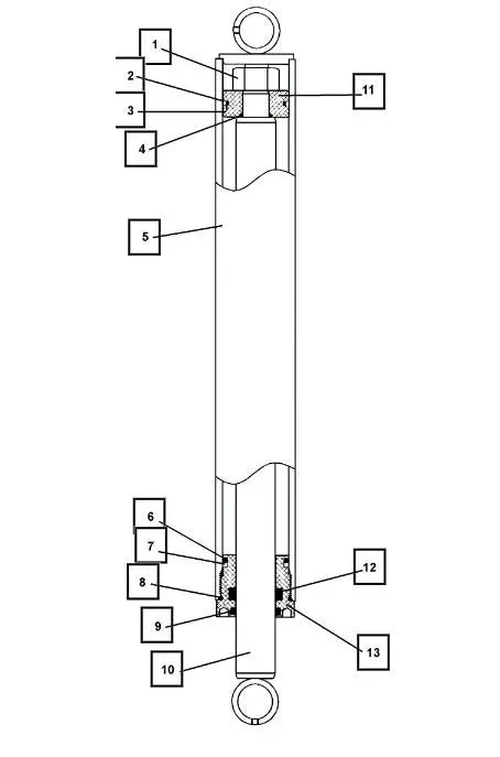 Mahindra Tractor Backhoe Stabilizer Cylinder Seal Kit ATI45738 Mahindra Direct Parts