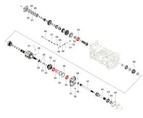 Mahindra Tractor Ball Bearing 000016499P04 Mahindra Direct Parts