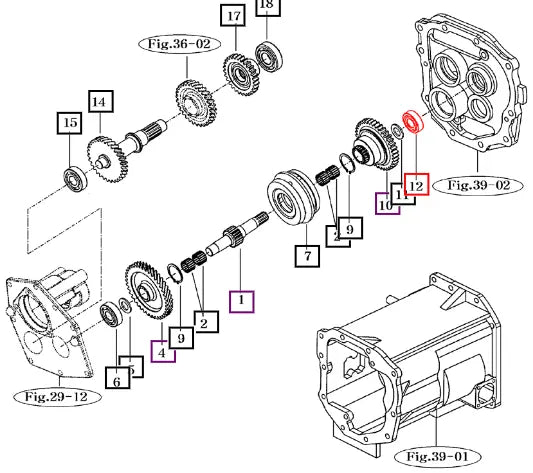 Mahindra Tractor Ball Bearing 2810 New V6041106204 Mahindra Direct Parts