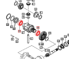 Mahindra Tractor Ball Bearing 6214 V6001106214 Mahindra Direct Parts