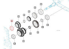 Mahindra Tractor Ball Bearing 6303 V6041106303