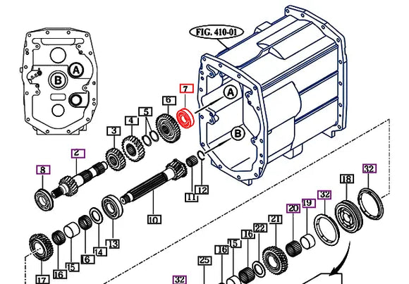 Mahindra Tractor Ball Bearing 6306 V6041106306 Mahindra Direct Parts