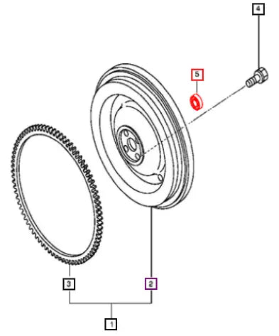 Mahindra Tractor Ball Bearing Mm412 929 006053041N01 Mahindra Direct Parts