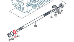 Mahindra Tractor Ball Bearing V6001106005