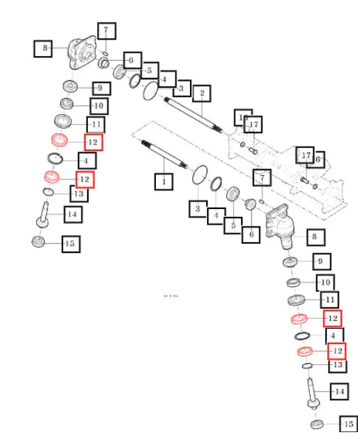 Mahindra Tractor Ball Bearing V6001106908 Mahindra