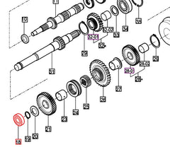 Mahindra Tractor Ball Bearing V6041106305