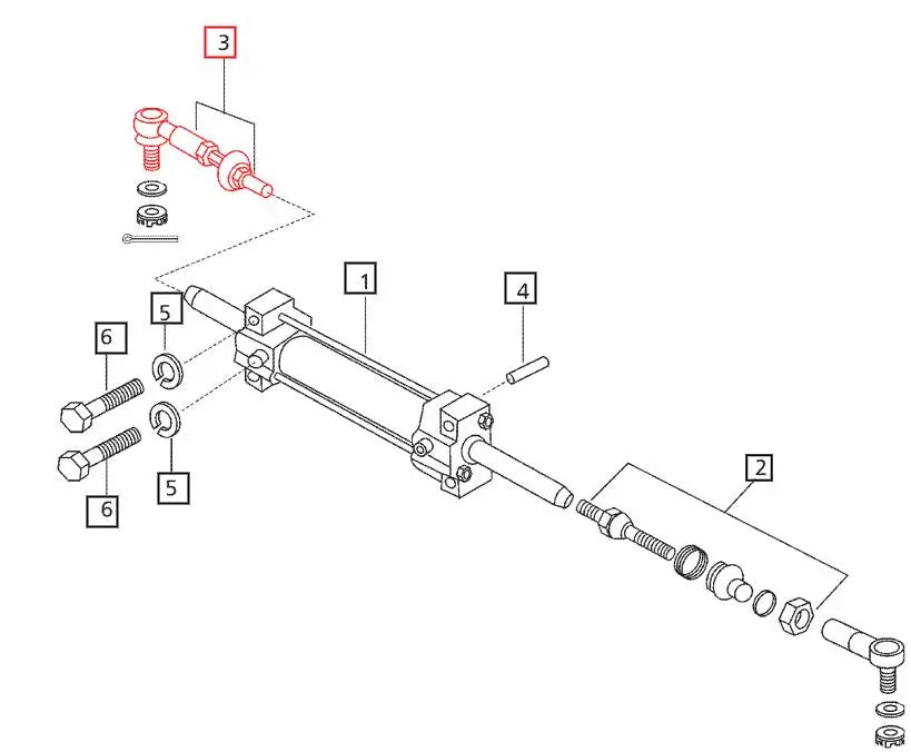 Mahindra Tractor Ball Joint Assembly RH 17994364001 Mahindra