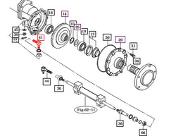 Mahindra Tractor Ball Joint End Left Hand LH 15264362200