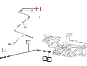 Mahindra Tractor Banjo Bolt 007200824C1 Mahindra
