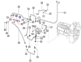 Mahindra Tractor Banjo Bolt M18 000013778P04 Mahindra