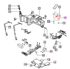 Mahindra Tractor Battery Box 007530830D93