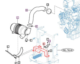Mahindra Tractor Battery Hold Down Bracket 12391023100GB Mahindra