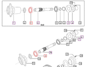 Mahindra Tractor Bearing 000012115P04 Mahindra Direct Parts