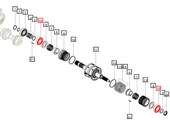 Mahindra Tractor Bearing 000012146P04 Mahindra Direct Parts