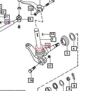 Mahindra Tractor Bearing 001231413R91 Mahindra Direct Parts