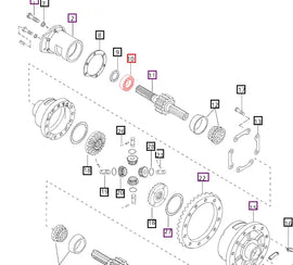 Mahindra Tractor Bearing 005554053R91 Mahindra Direct Parts