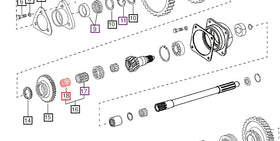 Mahindra Tractor Bearing 005554892R91 Mahindra Direct Parts