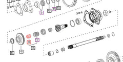 Mahindra Tractor Bearing 005554892R91