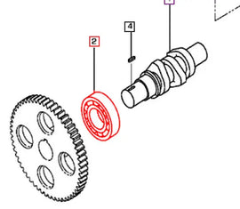 Mahindra Tractor Bearing 006052877N01 Mahindra Direct Parts