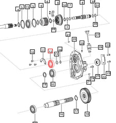 Mahindra Tractor Bearing 006505605D1