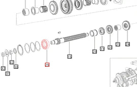 Mahindra Tractor Bearing 006505605D1 Mahindra Direct Parts