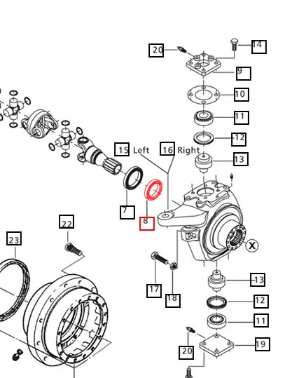 Mahindra Tractor Bearing 006506160C1 Mahindra Direct Parts