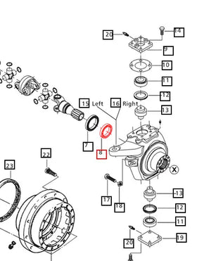 Mahindra Tractor Bearing 006506160C1 Mahindra Direct Parts