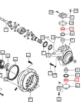 Mahindra Tractor Bearing 006506167C1 Mahindra Direct Parts