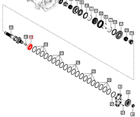 Mahindra Tractor Bearing 006516216V1 Mahindra Direct Parts