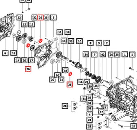 Mahindra Tractor Bearing 006516217V1 Mahindra Direct Parts