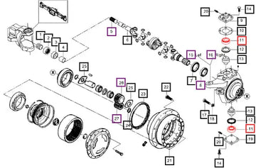Mahindra Tractor Bearing 006518727C1 Mahindra Direct Parts