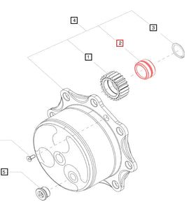 Mahindra Tractor Bearing 006527726U01 Mahindra Direct Parts