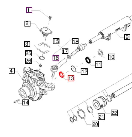 Mahindra Tractor Bearing 006527754U01 Mahindra Direct Parts