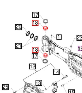 Mahindra Tractor Bearing 006527778U01 Mahindra Direct Parts