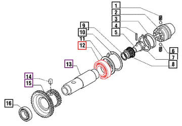 Mahindra Tractor Bearing - 025811 006500689C1 Mahindra Direct Parts