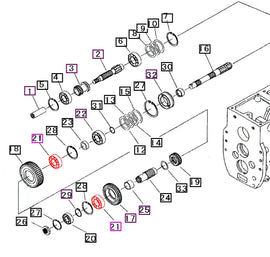 Mahindra Tractor Bearing 07500062070 Mahindra Direct Parts