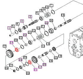 Mahindra Tractor Bearing 07500062070 Mahindra Direct Parts