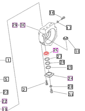 Mahindra Tractor Bearing 07500263040 Mahindra Direct Parts