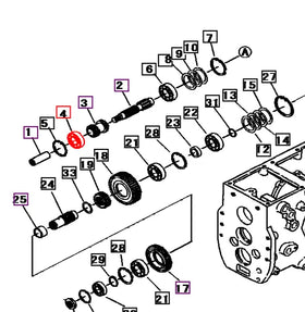 Mahindra Tractor Bearing 07520663050 Mahindra