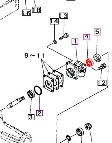 Mahindra Tractor Bearing 07700130205 Mahindra Direct Parts