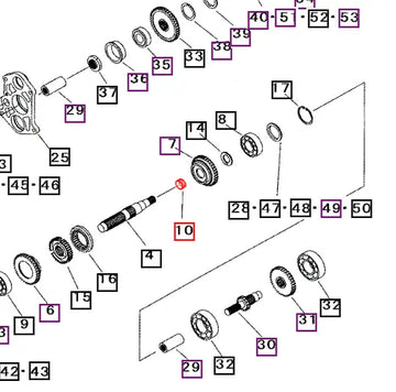 Mahindra Tractor Bearing 07802303520 Mahindra Direct Parts