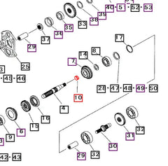 Mahindra Tractor Bearing 07802303520