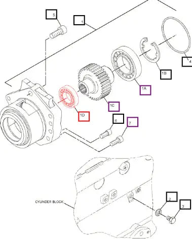 Mahindra Tractor Bearing 217-7878 Mahindra Direct Parts