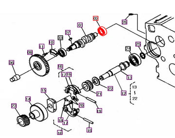 Mahindra Tractor Bearing 6202 24101-062024 Mahindra Direct Parts