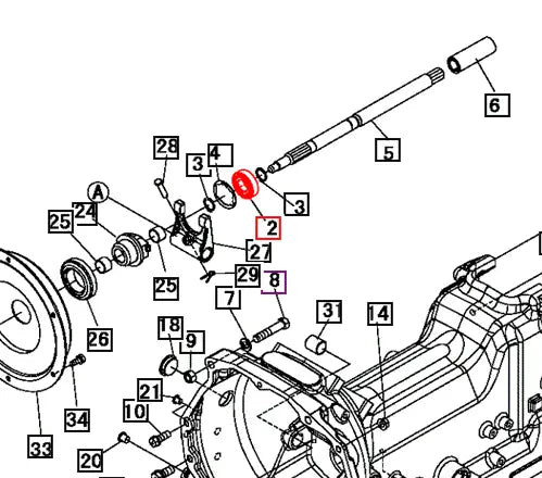 Mahindra Tractor Bearing 6204 07500562044 Mahindra Direct Parts