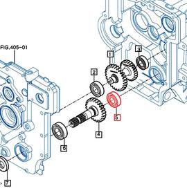 Mahindra Tractor Bearing 6205 V6001106205 Mahindra Direct Parts