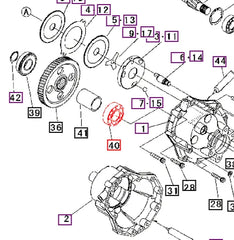 Mahindra Tractor Bearing 6209 07500062090