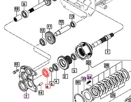 Mahindra Tractor Bearing 6305 V6001106305 Mahindra Direct Parts