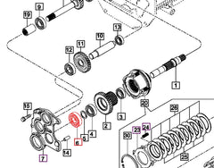 Mahindra Tractor Bearing 6305 V6001106305