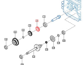 Mahindra Tractor Bearing 6305 V6001606305 Mahindra Direct Parts